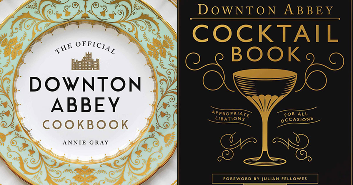 The Official Downton Abbey Cookbook and Cocktail Book Giveaway!